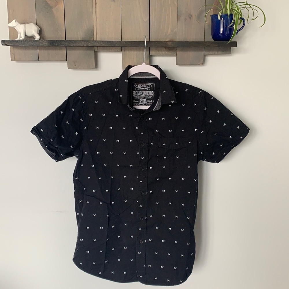 Short sleeve button up shirt